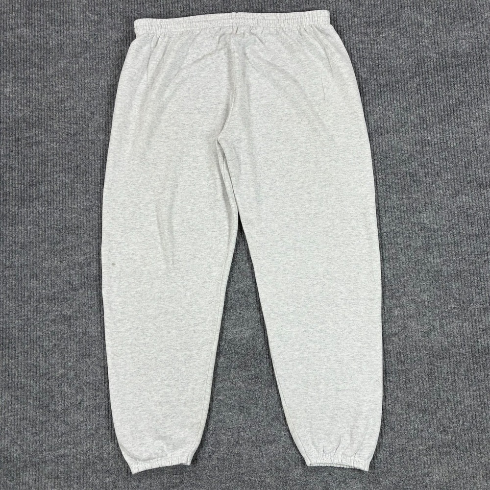 Vintage Santee Sweats USA Mens Size XL Gray Sweatpants Fleece Pull On Casual